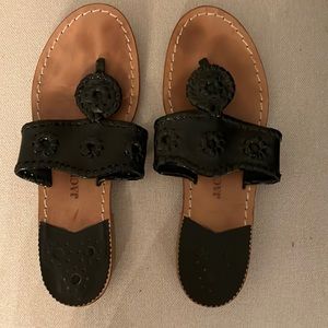 JACK ROGERS - Black- Size 6.5